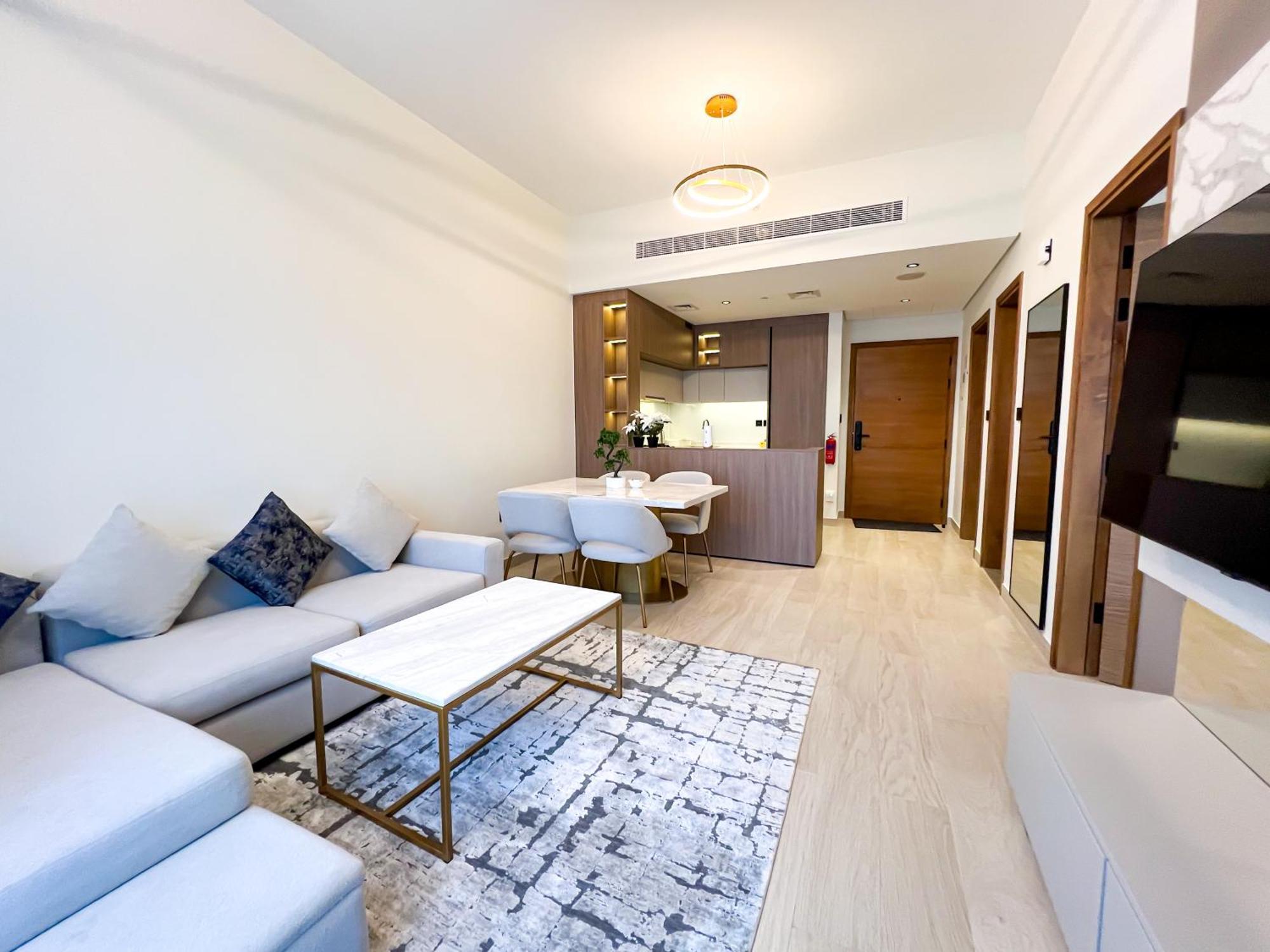 Stylish 1-Bedroom Retreat In Prime Gardens , Arjan Dubai Exterior photo